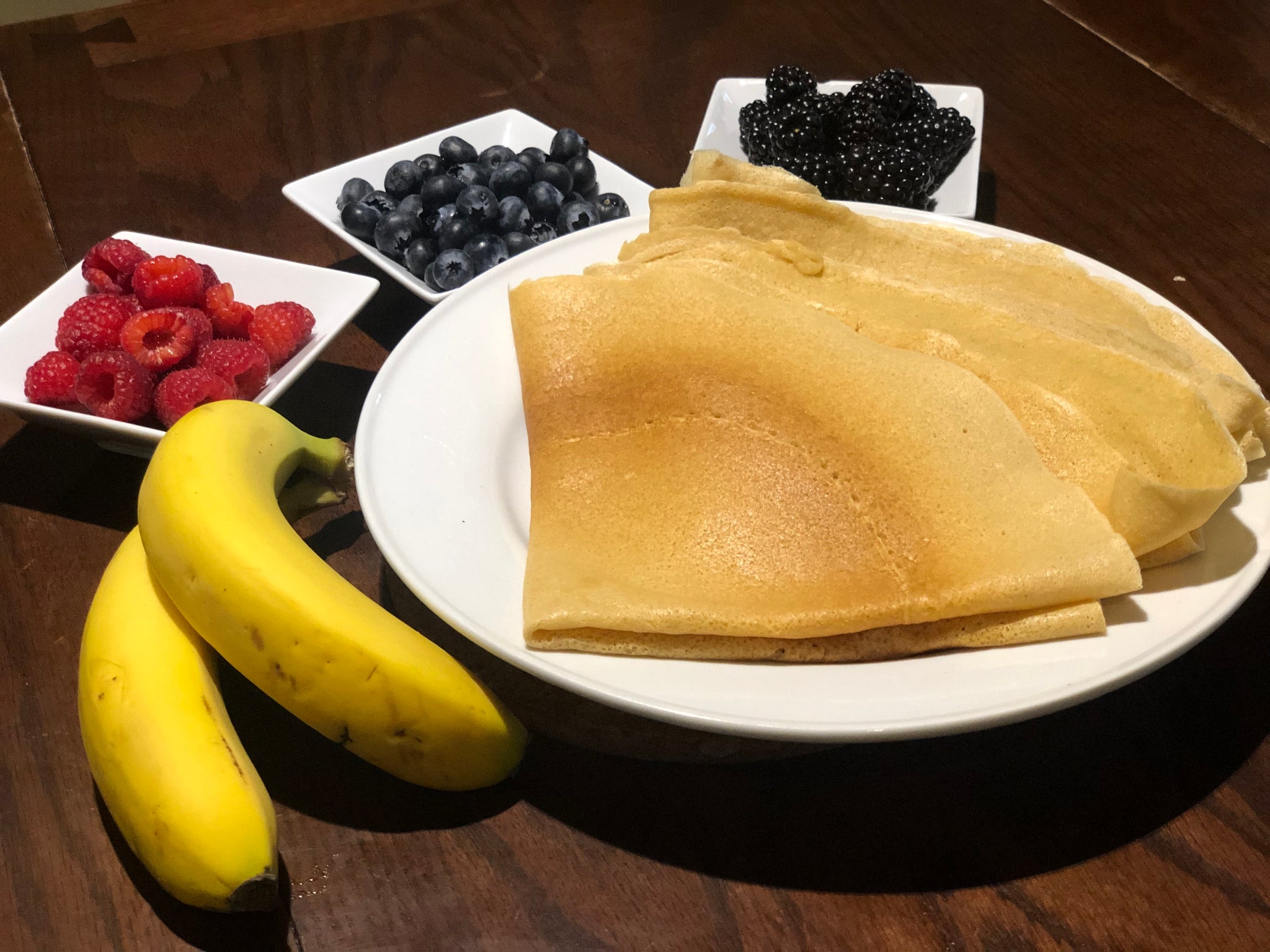 Super Yummy Whole Grain Breakfast Crêpes