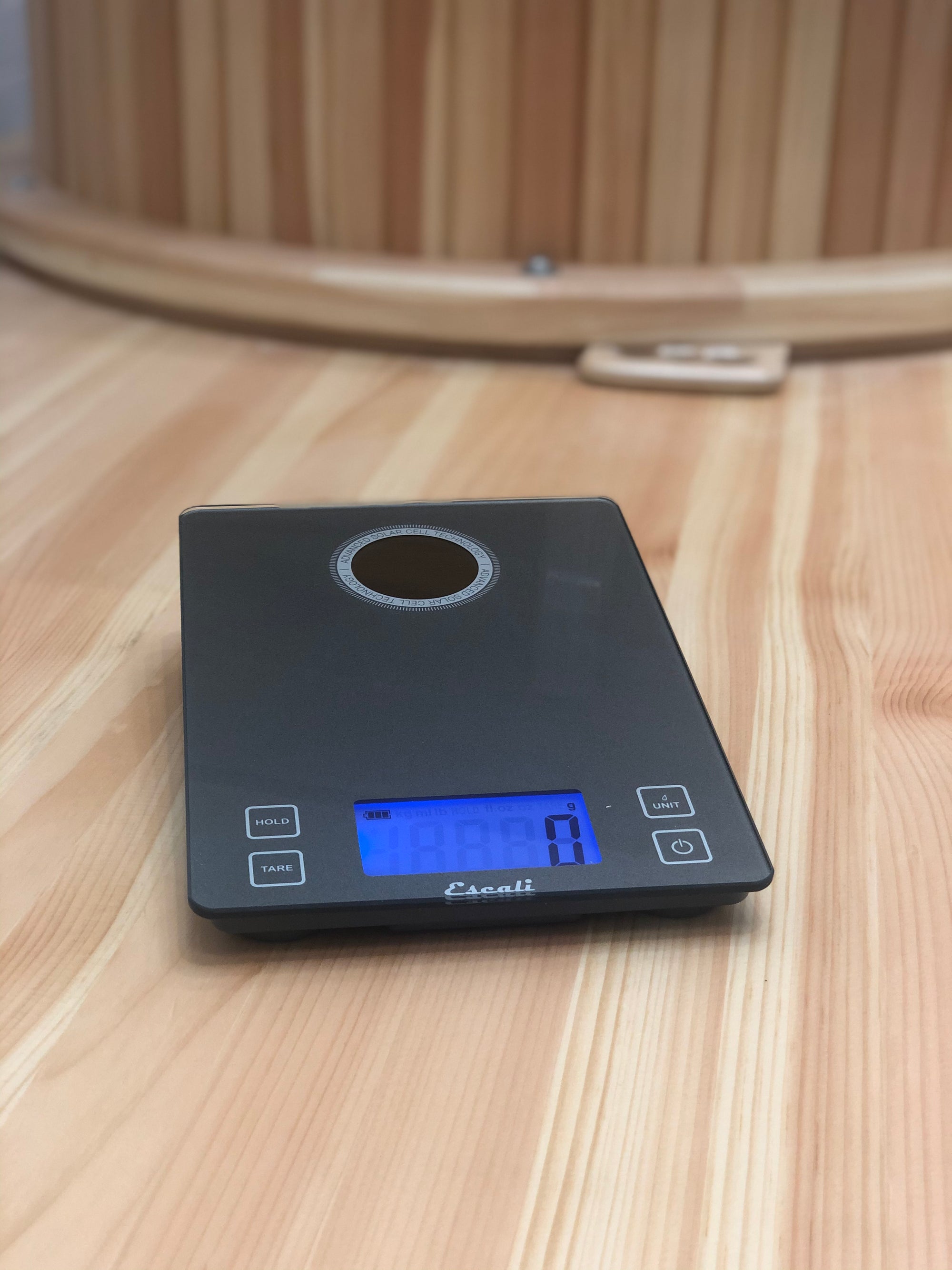 Escali Solar Kitchen Scale